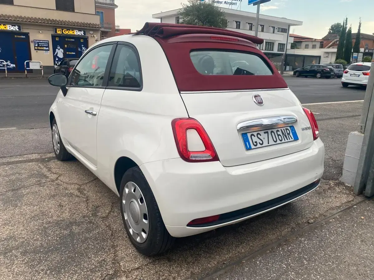 Usata Fiat 500C 69 CV (50 kW) 2024 Bianco Cabrio