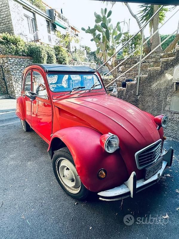 Usata Citroën 2CV 29 CV (21 kW) 1986 Rosso Berlina
