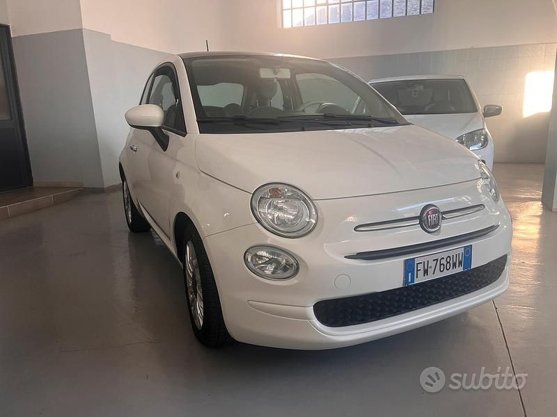 Usata Fiat 500 69 CV (50 kW) 2019 Bianco Utilitaria