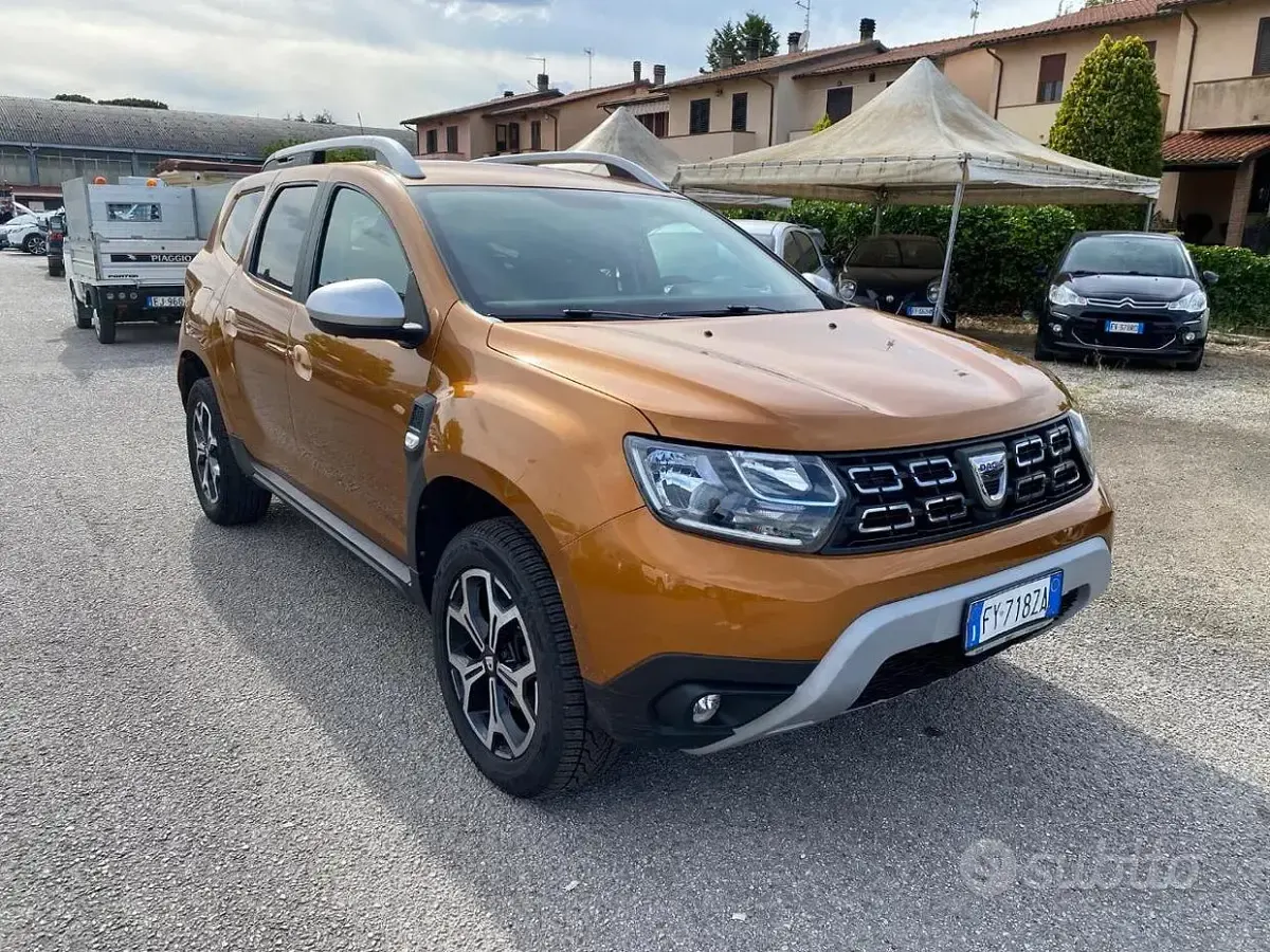 Usata Dacia Duster 114 CV (83 kW) 2020 Arancione SUV