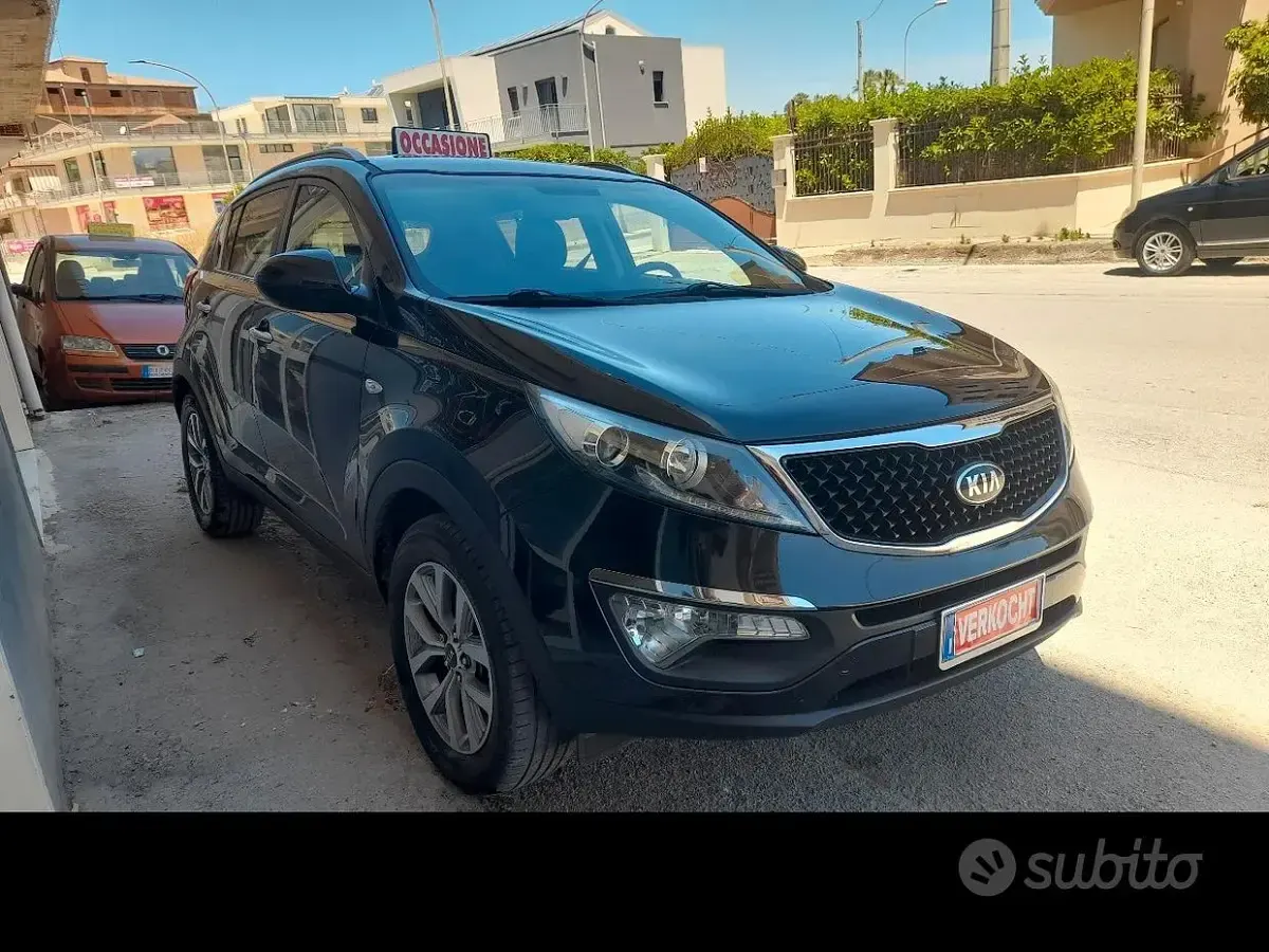 Usata Kia Sportage 115 CV (84 kW) 2016 Nero SUV