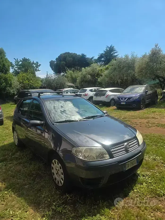 Usata Fiat Punto Active 60 CV (44 kW) 2009 Grigio Utilitaria