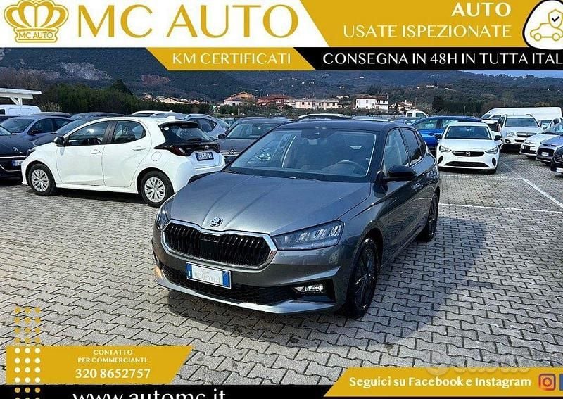 Usata Skoda Fabia Style 95 CV (69 kW) 2025 Grigio Utilitaria
