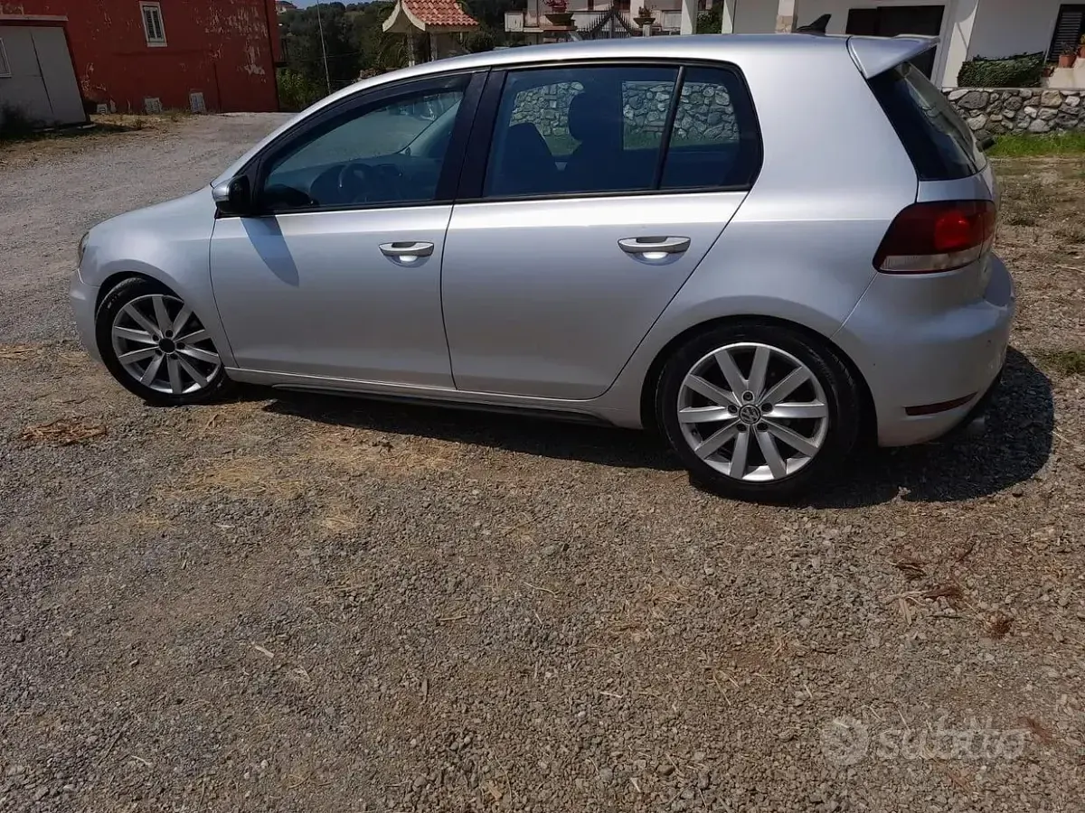 Usata VW Golf VII GTD 140 CV (102 kW) 2013 Grigio Berlina