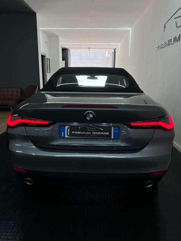 Usata BMW 420 Sport Line 184 CV (135 kW) 2022 Grigio Cabrio