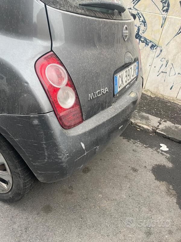 Usata Nissan Micra 2004 Grigio Utilitaria
