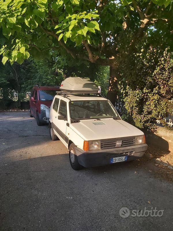 Usata Fiat Panda 54 CV (39 kW) 2003 Bianco Utilitaria