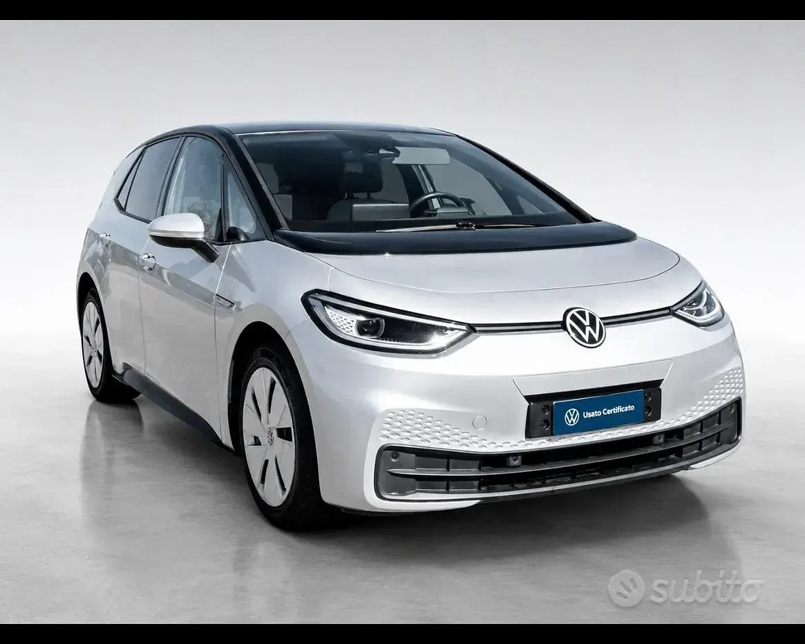 Usata VW ID.3 Family 69 kW (95 CV) 2020 Grigio Utilitaria