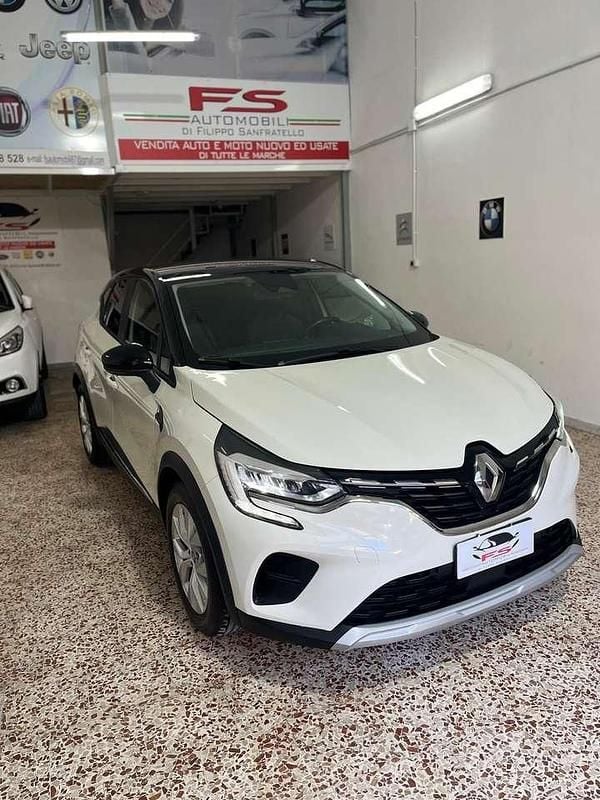 Usata Renault Captur Intens 95 CV (69 kW) 2020 Bianco SUV