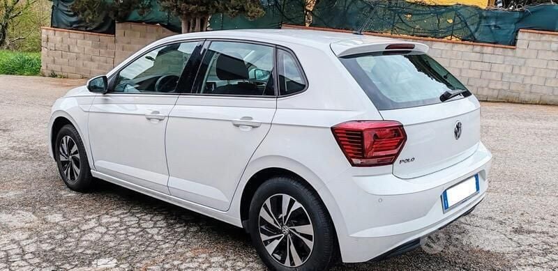 Usata VW Polo 95 CV (69 kW) 2019 Bianco Berlina