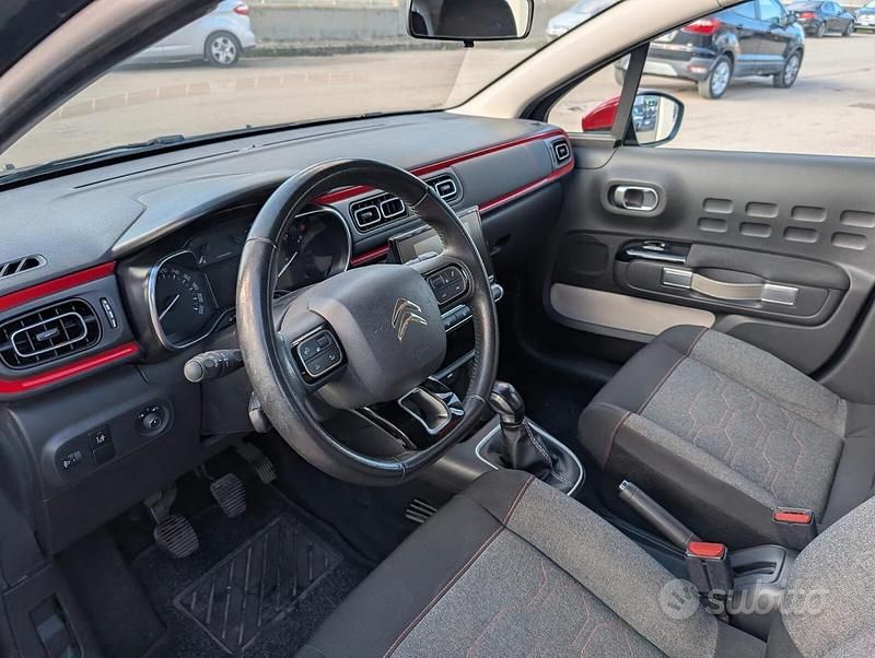 Usata Citroën C3 Shine 102 CV (75 kW) 2019 Nero Berlina