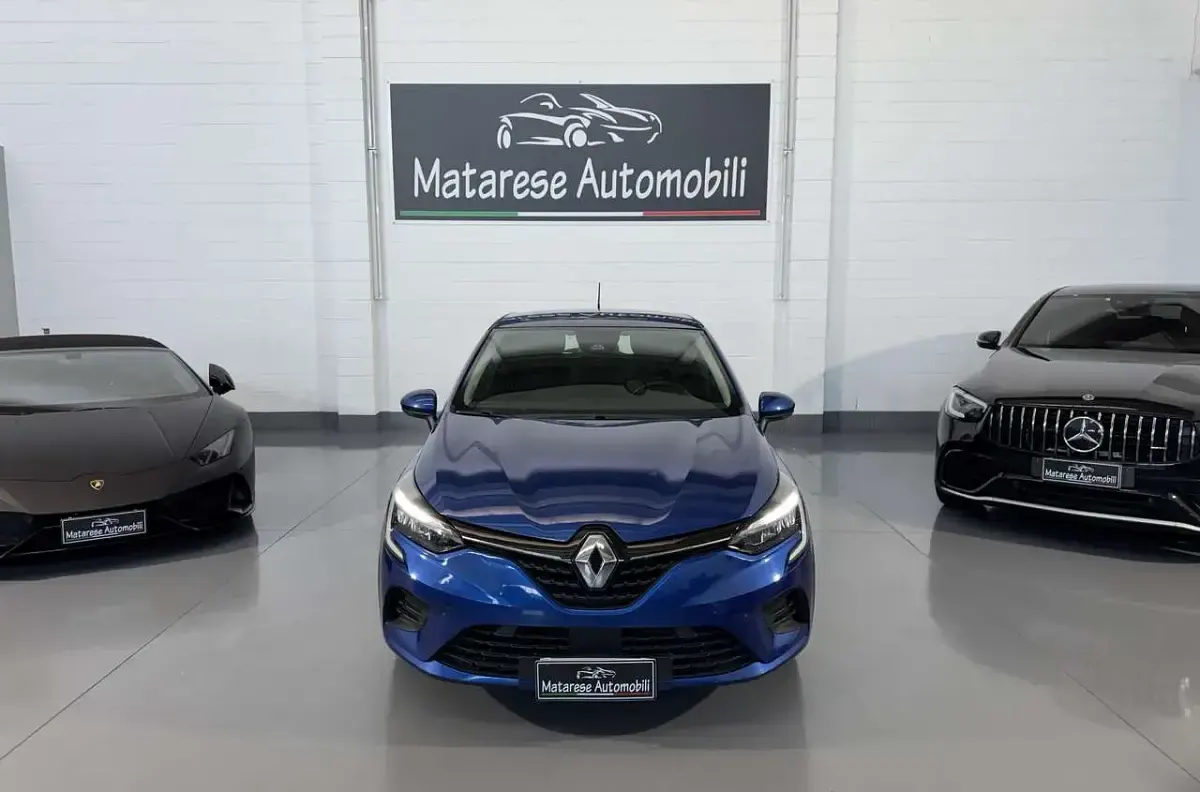 Usata Renault Clio V 91 CV (66 kW) 2022 Blu iron Berlina
