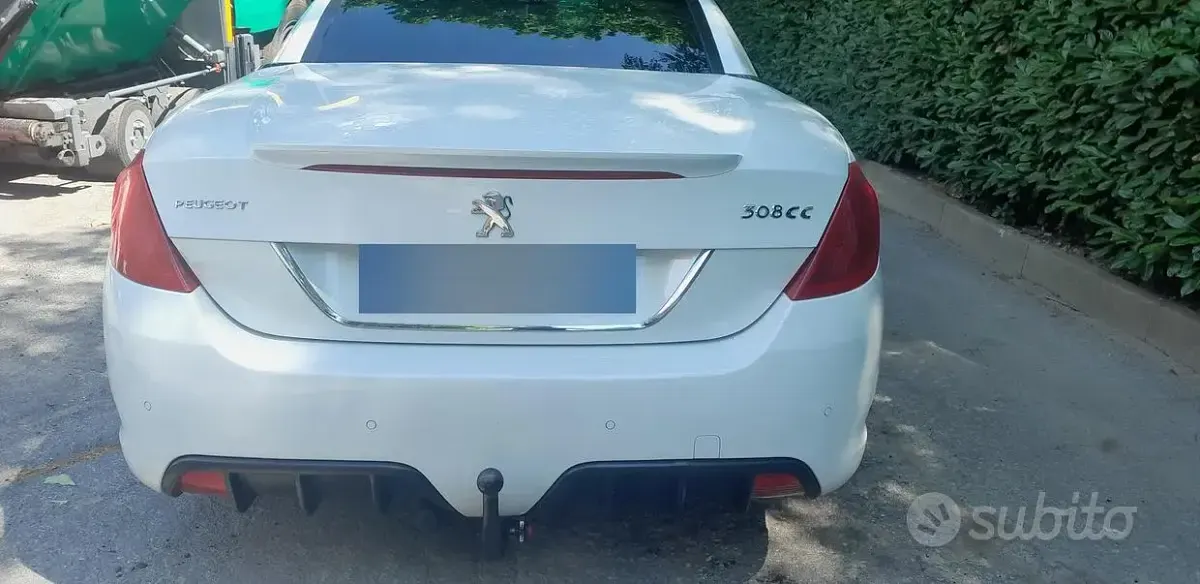 Usata Peugeot 308 CC 120 CV (88 kW) 2012 Bianco Cabrio