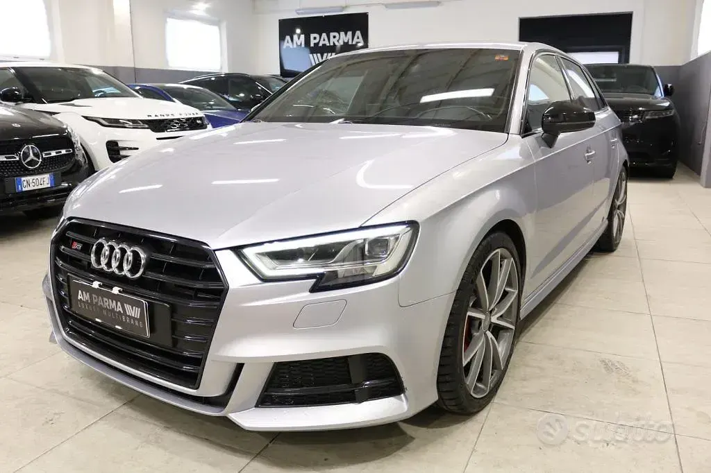 Usata Audi S3 Sportback 310 CV (228 kW) 2018 Grigio Utilitaria