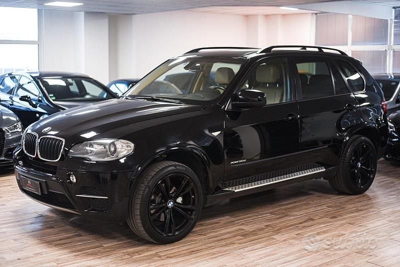 Usata BMW X5 245 CV (180 kW) 2012 Nero SUV