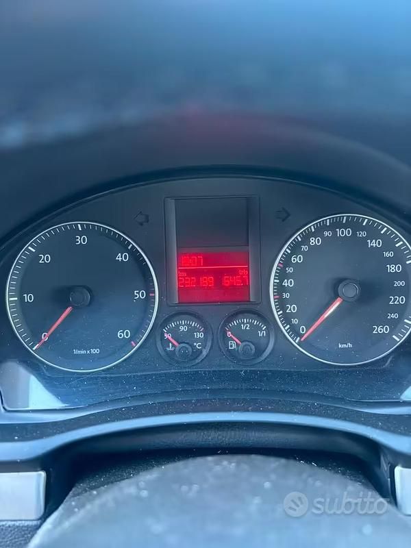 Usata VW Golf VI 2008 Nero Utilitaria