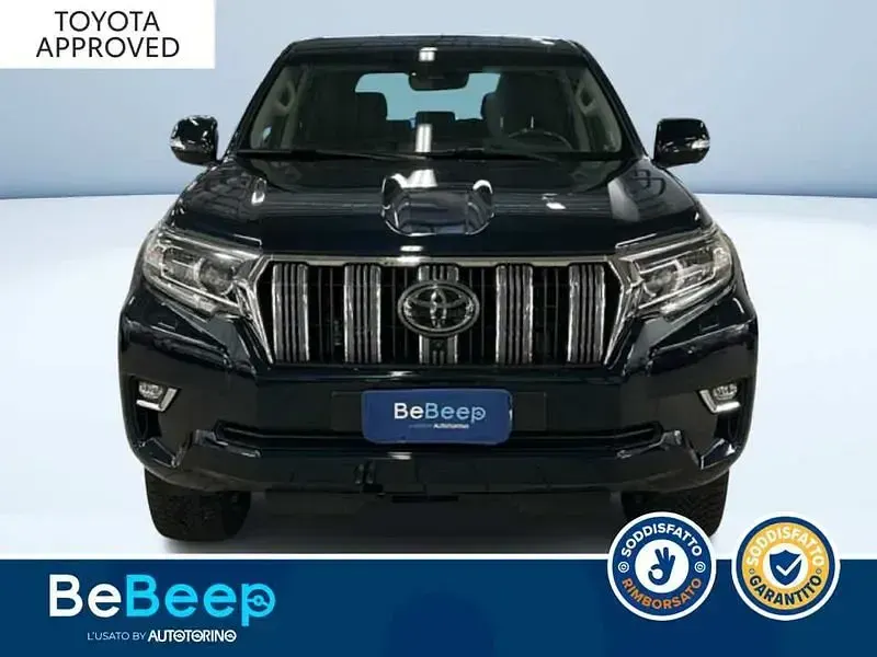 Usata Toyota Land Cruiser Style 177 CV (130 kW) 2021 Blu metallizzato SUV