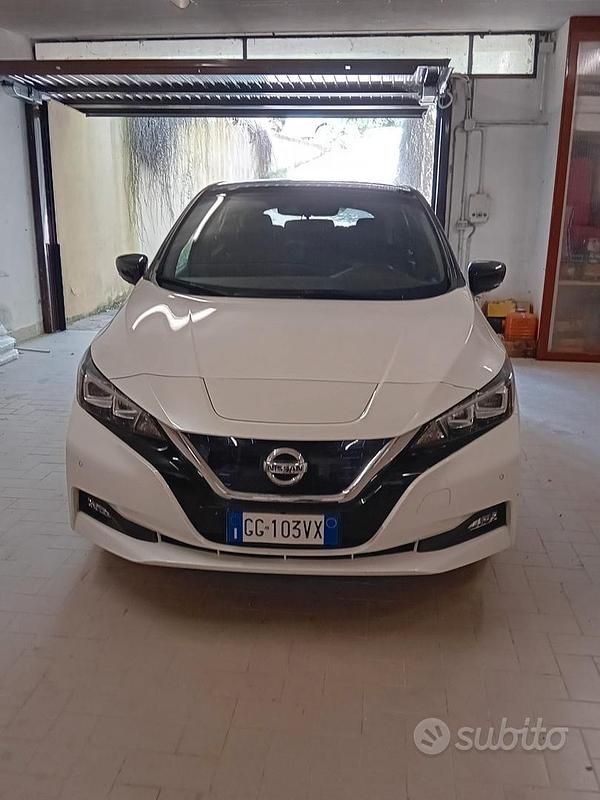 Usata Nissan Leaf 61 kW (84 CV) 2022 Bianco Utilitaria