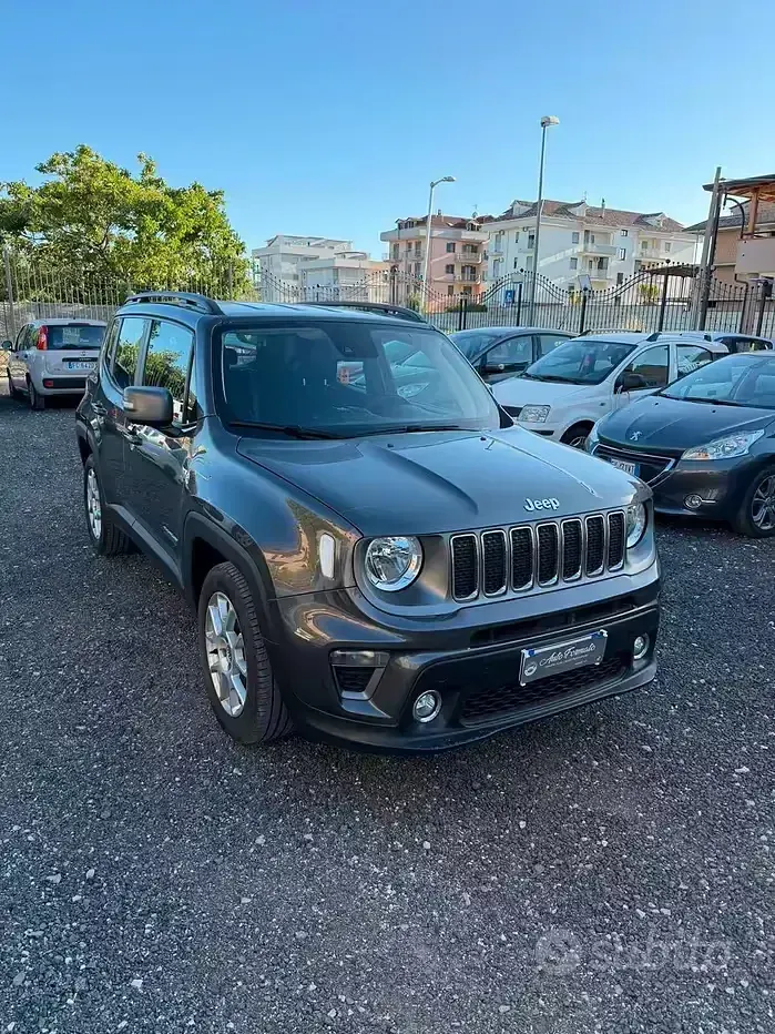 Usata Jeep Renegade Limited 130 CV (95 kW) 2021 Grigio SUV