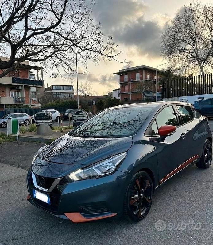 Usata Nissan Micra Tekna 2017 Grigio Utilitaria