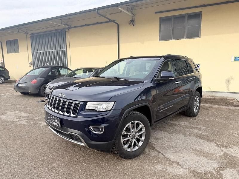 Usata Jeep Grand Cherokee Overland 250 CV (183 kW) 2016 Blu SUV