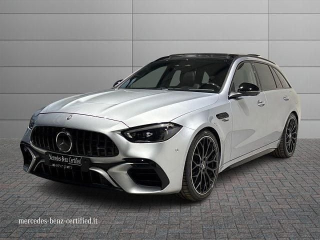 Usata Mercedes C63 AMG Premium Plus 476 CV (350 kW) 2024 Argento Station wagon