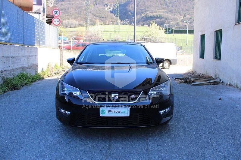 Usata Seat Leon FR 150 CV (110 kW) 2015 Nero Berlina