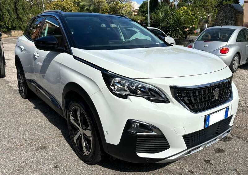 Bianco Usata 2019 Peugeot 3008 Allure SUV | 15.600 € (Buon prezzo) - Immagine 1/4