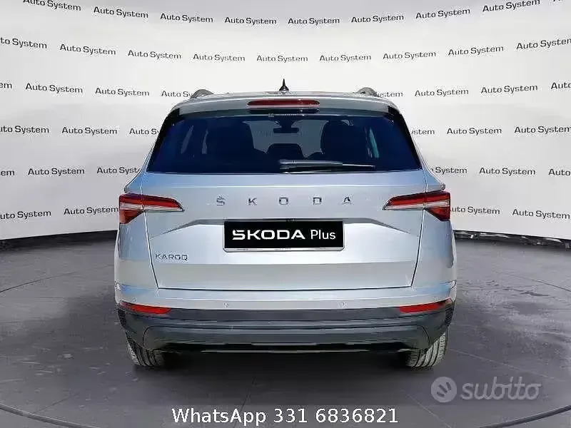 Usata Skoda Karoq Executive 116 CV (85 kW) 2024 Argento SUV