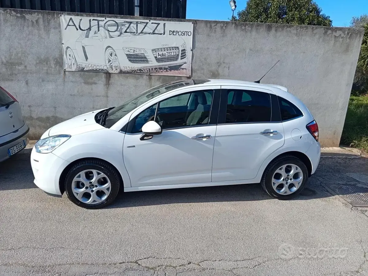 Usata Citroën C3 Exclusive 82 CV (60 kW) 2016 Bianco Berlina