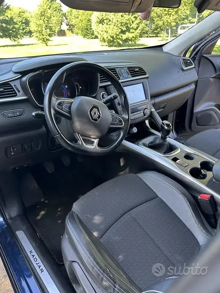 Usata Renault Kadjar 110 CV (80 kW) 2017 Blu SUV