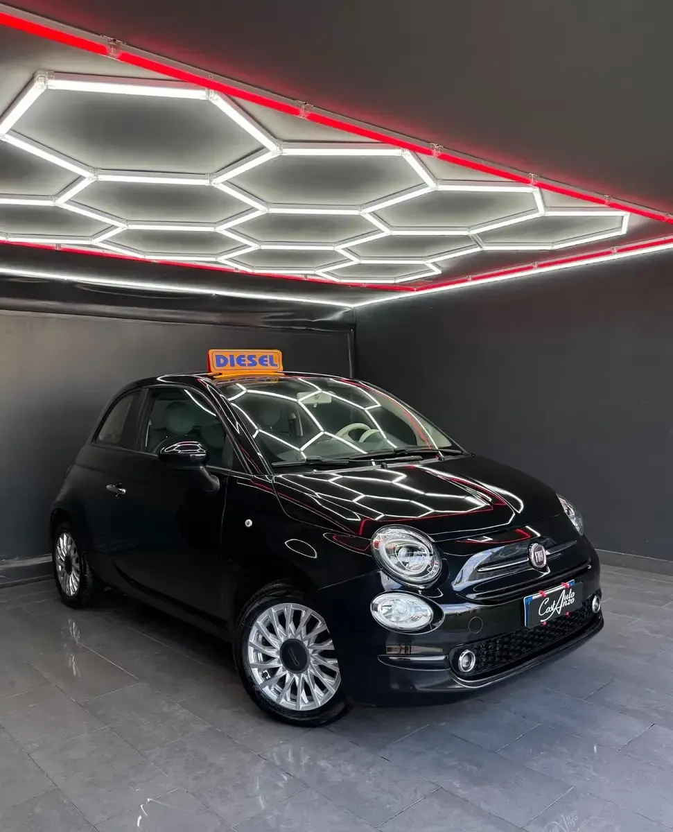 Usata Fiat 500 Lounge 95 CV (69 kW) 2017 Nero Berlina