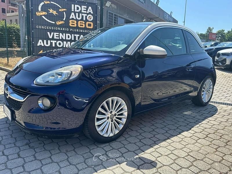 Usata Opel Adam Glam 69 CV (50 kW) 2015 Blu Utilitaria