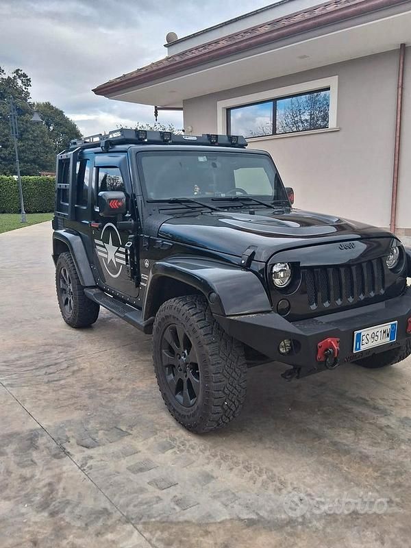 Nero Usata 2013 Jeep Wrangler Sport SUV | 24.000 € (Ottimo prezzo) - Immagine 1/4