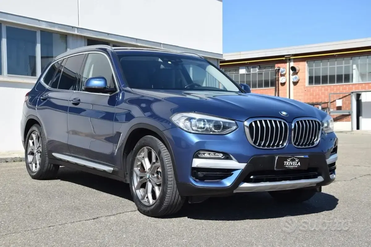 Begagnad BMW X3 xLine 190 HK (139 kW) 2018 Blå SUV