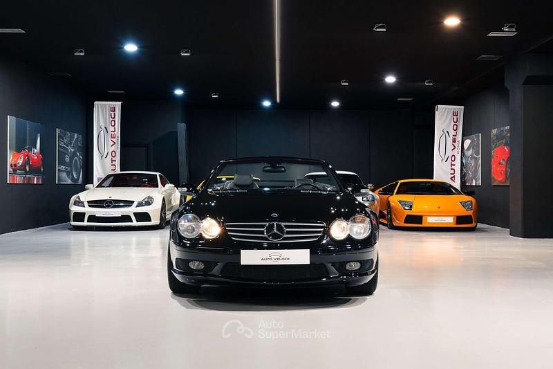 Occasion Mercedes SL55 AMG AMG 500 ch (367 kW) 2003 Noir Cabriolet