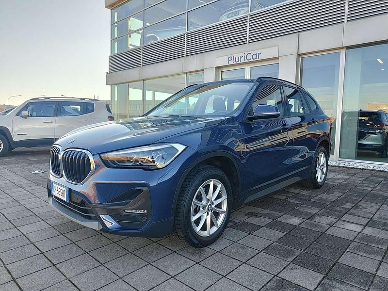 Usata BMW X1 150 CV (110 kW) 2021 Blu/azzurro SUV