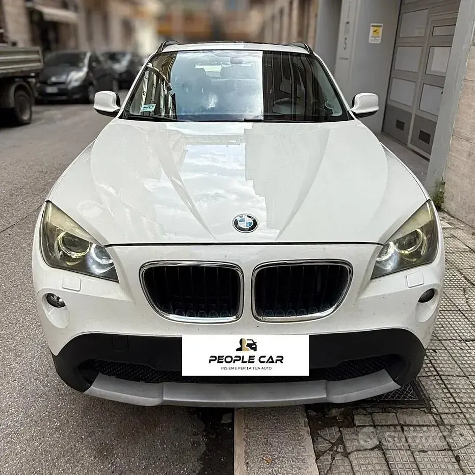 Usata BMW X1 Efficient Dynamics 177 CV (130 kW) 2010 Bianco SUV