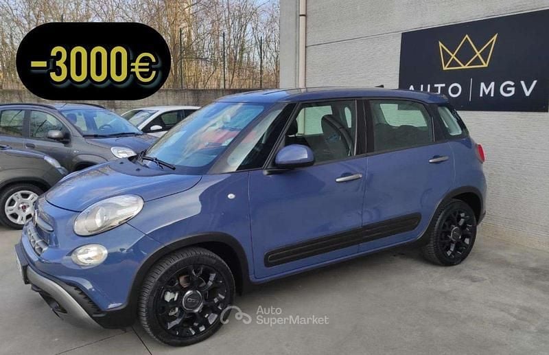 Usata Fiat 500L Cross 95 CV (69 kW) 2020 Blu Monovolume