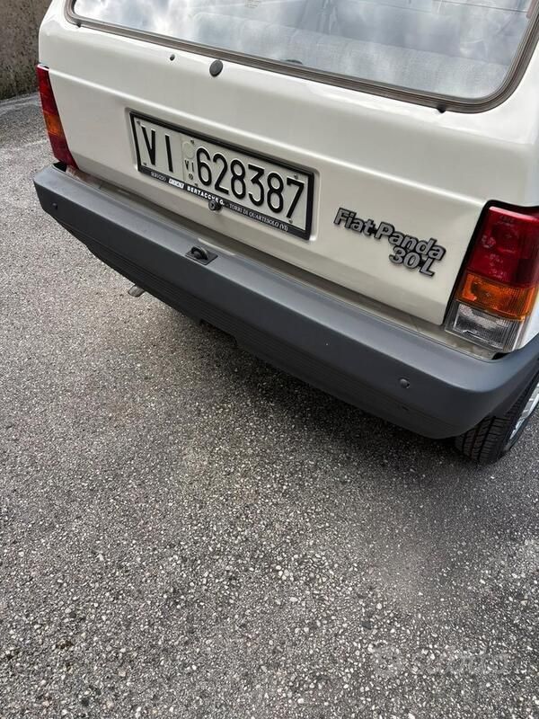 Usata Fiat Panda 1984 Bianco Utilitaria