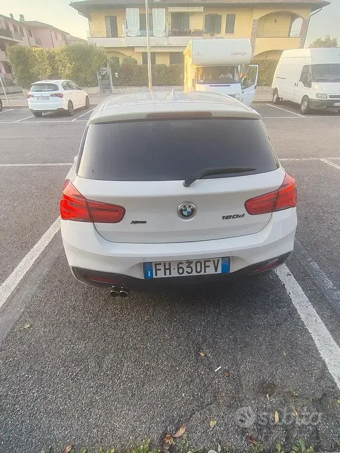 Usata BMW 120 M Sport 190 CV (139 kW) 2017 Bianco Berlina
