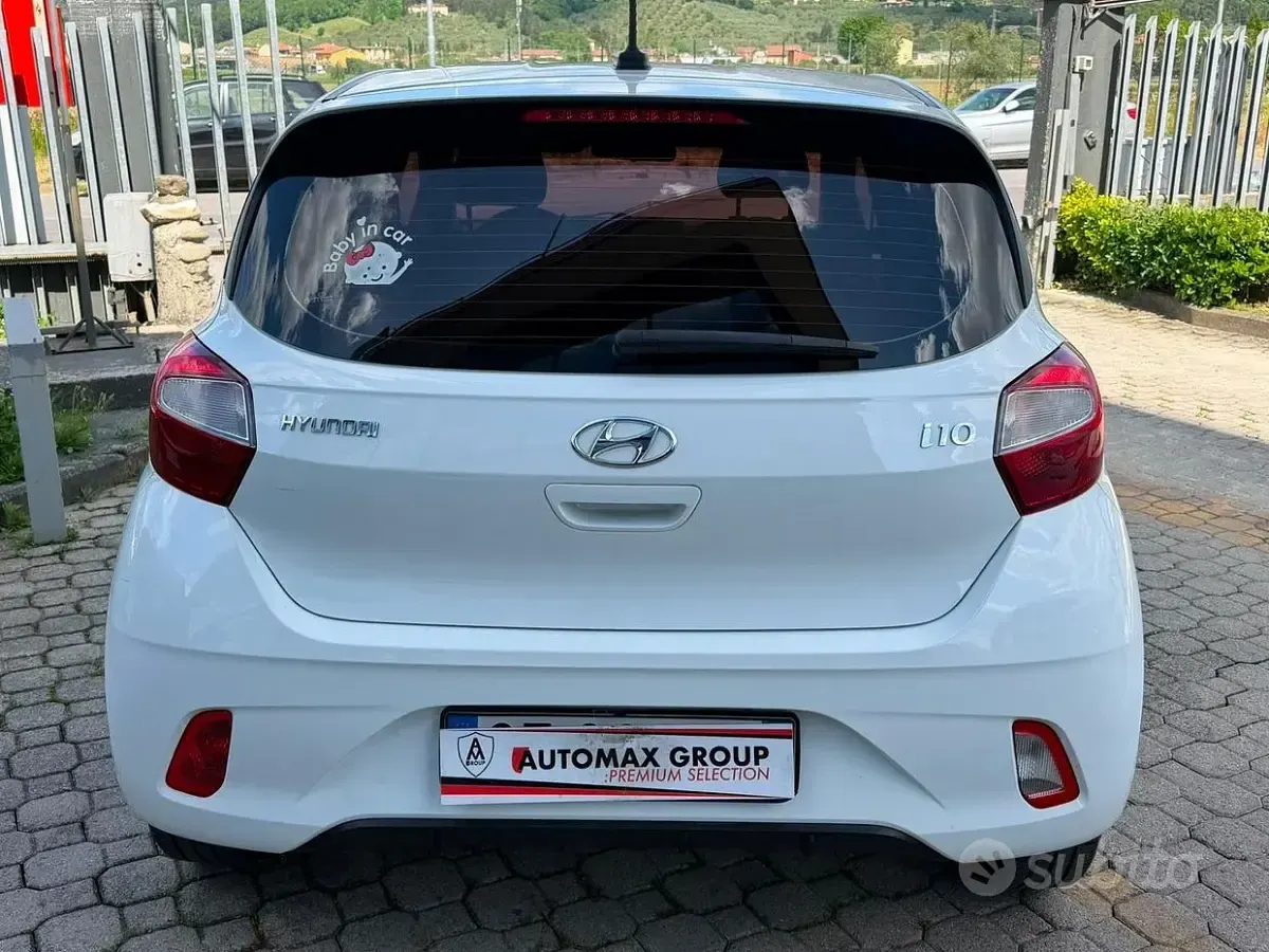 Usata Hyundai i10 Prime 67 CV (49 kW) 2021 Bianco Utilitaria