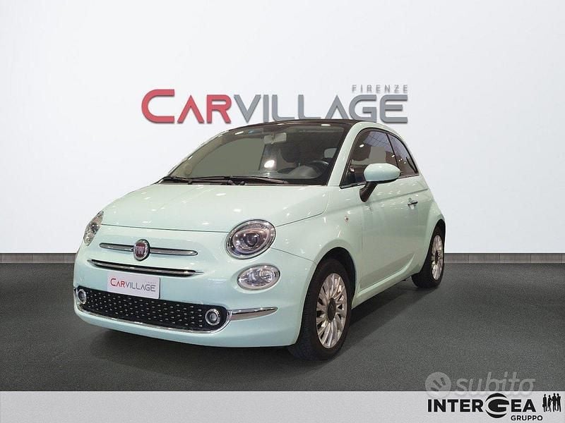 Blu Usata 2016 Fiat 500C Lounge Cabrio | 11.400 € (Buon prezzo) - Immagine 1/4