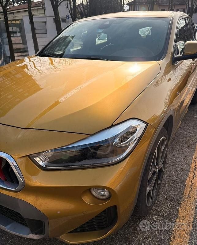 Usata BMW X2 M Sport 2018 Giallo SUV