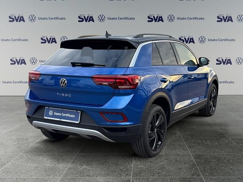 Nuova VW T-Roc Sportline 116 CV (85 kW) 2025 Ravenna blue metallizzato SUV