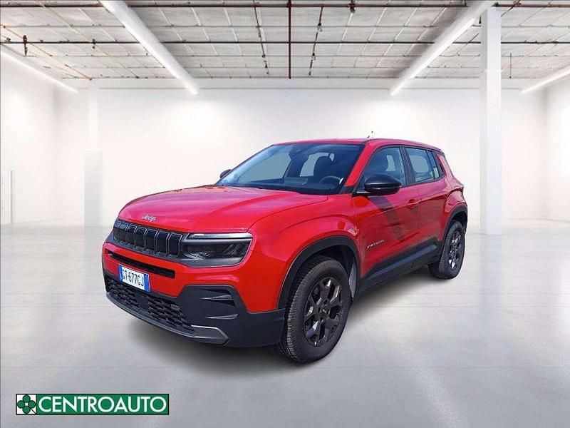 Usata Jeep Avenger Altitude 101 CV (74 kW) 2024 Rosso pastello SUV