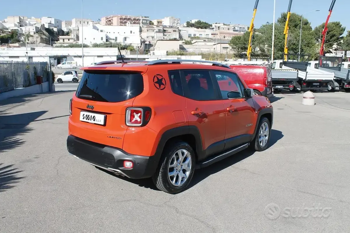 Usata Jeep Renegade Limited 120 CV (88 kW) 2017 Arancione SUV