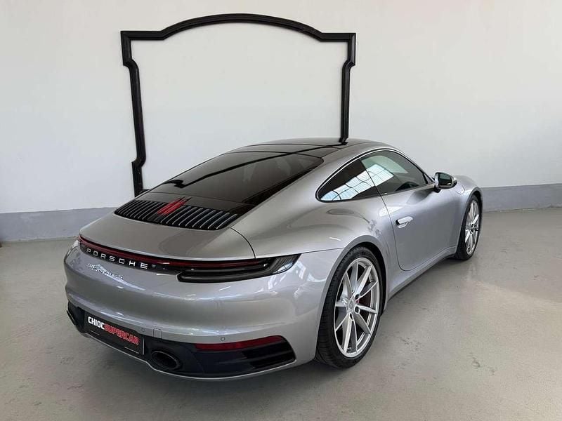 Usata Porsche 911 Carrera 4S Chrono 450 CV (330 kW) 2019 Argento Coupé