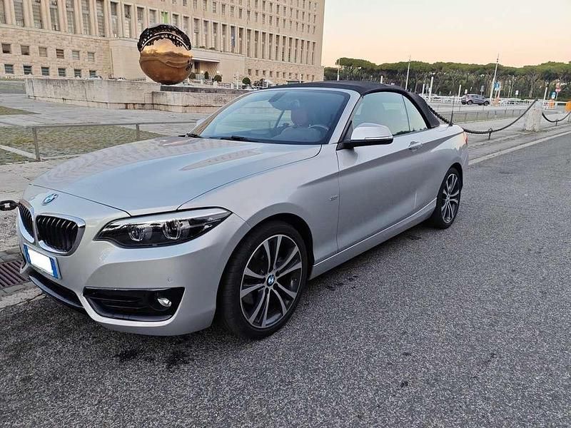 Usata BMW 220 Luxury Line 184 CV (135 kW) 2018 Cabrio
