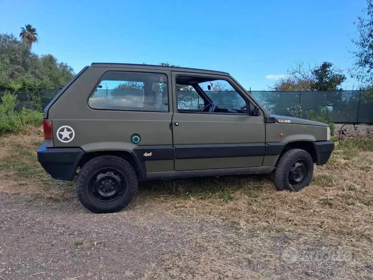 Usata Fiat Panda 4x4 1992 Verde Utilitaria